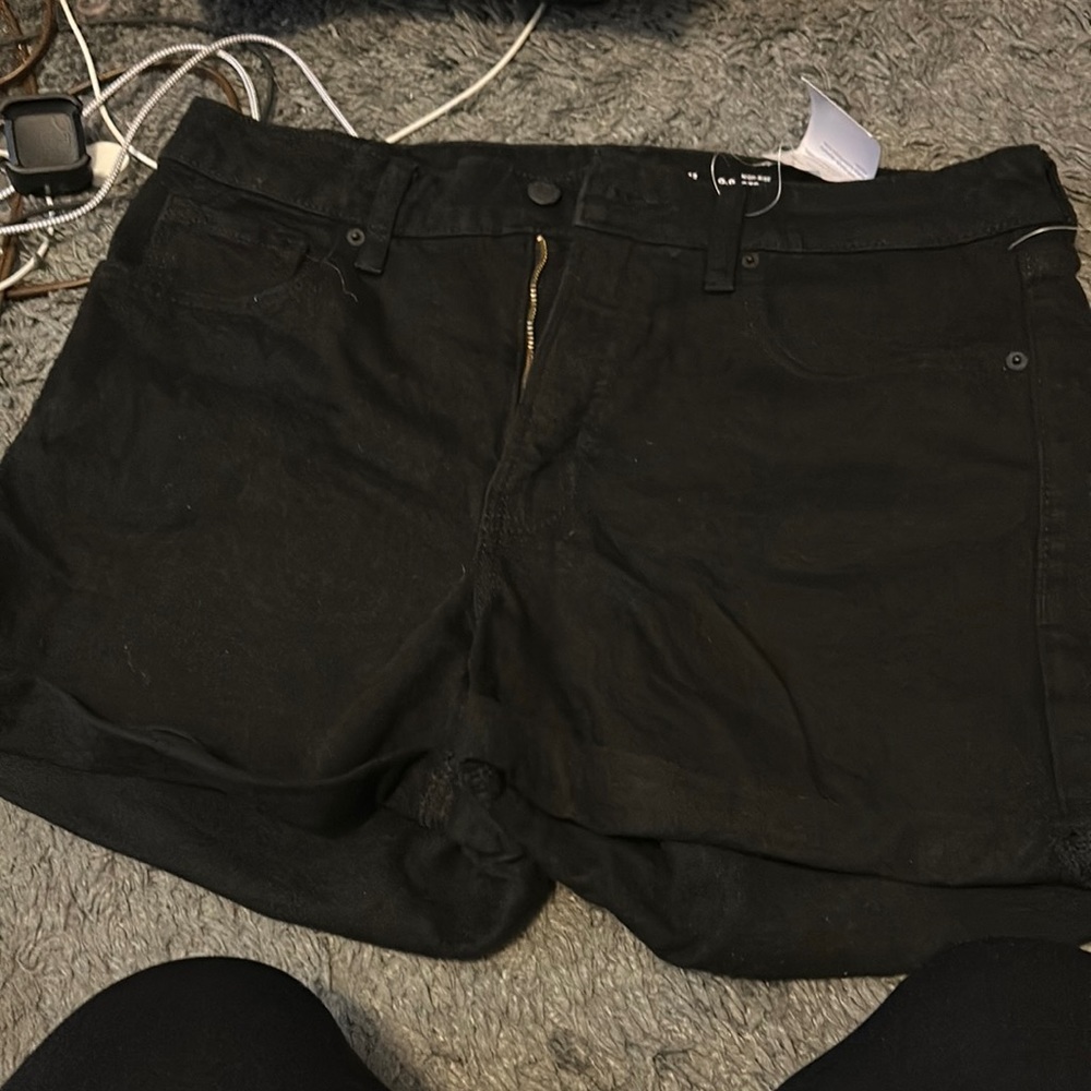 Black shorts